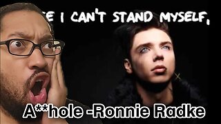 Asshole - Ronnie Radke| Falling in Reverse ft. Andy Biersack (LYRICS)[REACTION]
