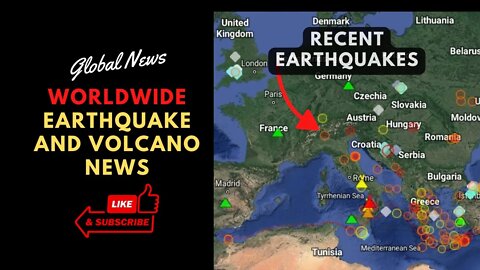 🌍Global News - Worldwide Earthquake and Volcano News Update
