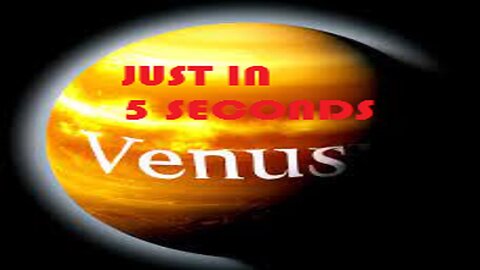 🌌 Explore the Mysteries of Venus in Just 5 Seconds! 🚀 | EcoSciTech