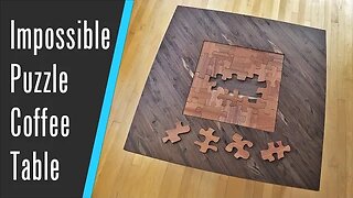 impossible puzzle in a coffee table - Ugly4 Jigsaw Puzzle