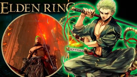 [Elden Ring]: Criei uma build de RORONOA ZORO muito OVER POWER! ⚔️🏴‍☠️️