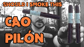 60 SECOND CIGAR REVIEW - CAO Pilon