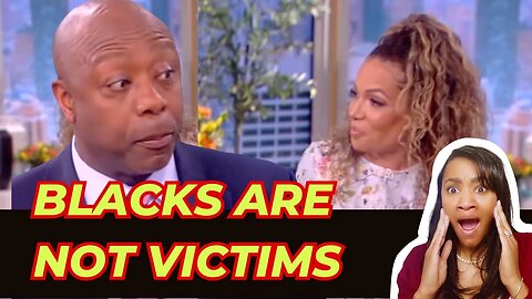 Tim Scott Shuts The View down after Explosive Remarks