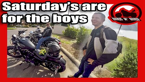 Guys Day w/ Team Bradley and Donnie - Harley Davidson Sportster Iron 883
