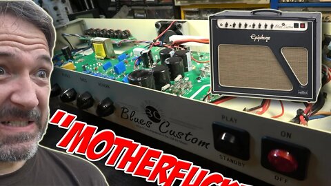 Repairing this amp made me ANGRY! | Gibson Epiphone Blues Custom 30 Tube Rectifier (Soldano)
