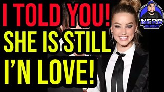 WTF? Amber Heard Says That She is STILL in love with Johnny Depp!