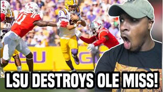 #7 Ole Miss vs LSU | 2022 College Football Highlights Reaction