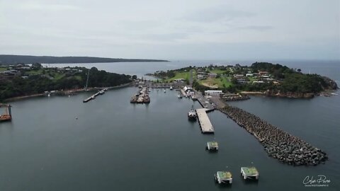 Eden Wharf 24 March 2022 by drone