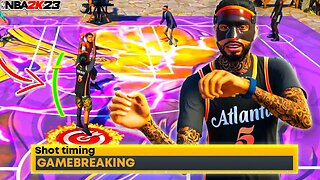 I UNLOCKED a SECRET GAME BREAKING SHOT TIMING on NBA 2k23 - How to SHOOT BETTER 2K23