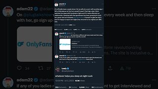 Adam22 gets called a CUCK by Leafy #twitter