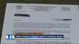 FEMA looking into several fraud cases