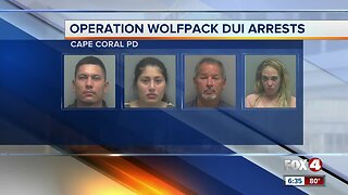 Cape Coral Police conducts Operation Wolfpack