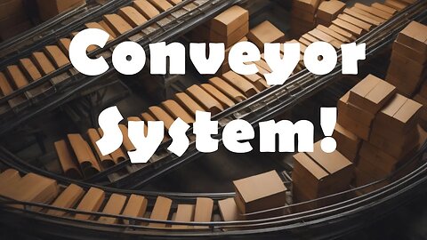 Unity Playmaker Conveyor Belt System