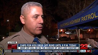 CHiPS for Kids drop off event downtown Bakersfield Friday