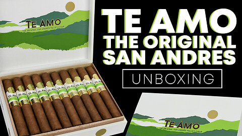 Te Amo The Original San Andres Unboxing