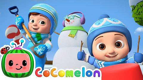 Winter Time is Here | CoComelon Nursery Rhymes & Kids Songs #AD