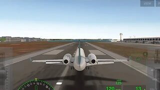 Full Landing and Taxi to Gate in Microsoft Flight Simulator 2020