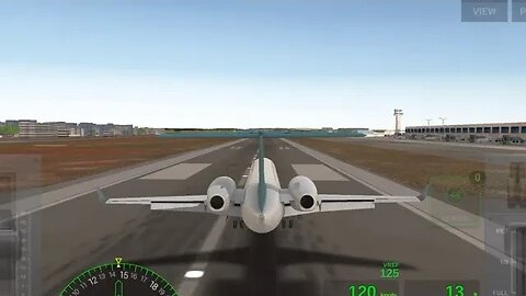 Full Landing and Taxi to Gate in Microsoft Flight Simulator 2020