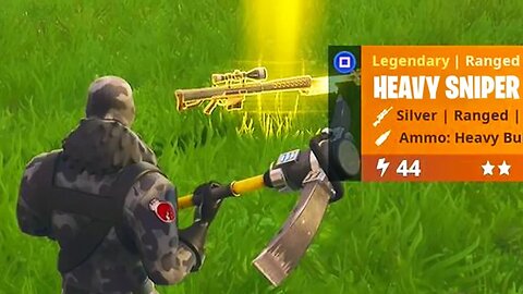 *NEW* "Heavy Sniper" GAMEPLAY in Fortnite...