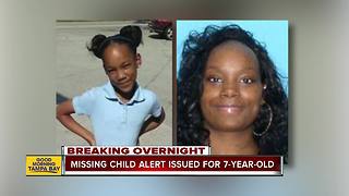 Missing Child Alert issued for 7-year-old Florida girl