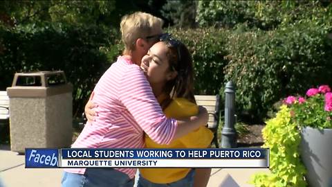 Marquette students band together to aid in Hurricane Maria relief