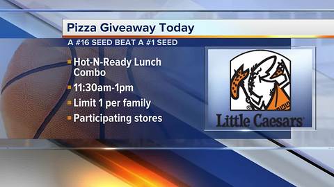 How to get free Little Caesars Pizza on Monday after March Madness upset