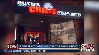 River Spirit Casino Resort to reopen Friday