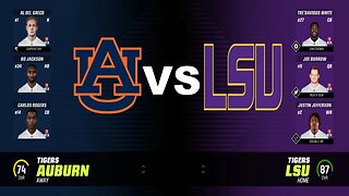 Madden 23 Auburn Tigers Vs LSU Tigers