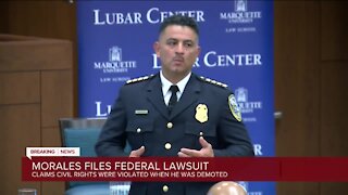Former Police Chief Alfonso Morales sues Milwaukee in federal court, arguing his civil rights were violated