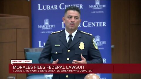 Former Police Chief Alfonso Morales sues Milwaukee in federal court, arguing his civil rights were violated