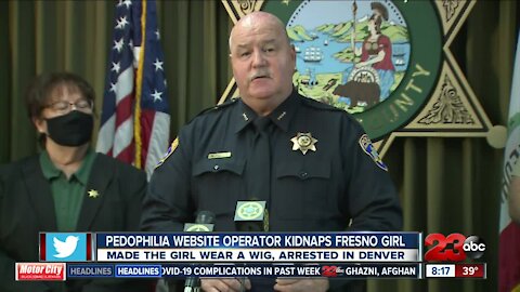 Pedophilia website operator kidnaps Fresno girl