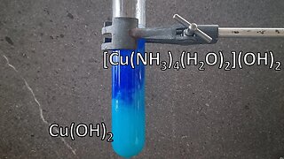 One step Schweizer's reagent and Copper hydroxide