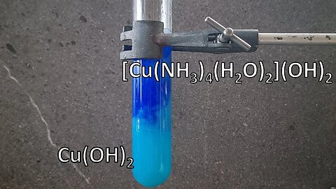 One step Schweizer's reagent and Copper hydroxide