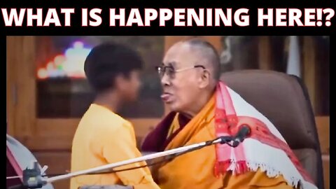 Dalai Lama Apologizes After Video Of Him Kissing Young Boy Goes VIRAL!!