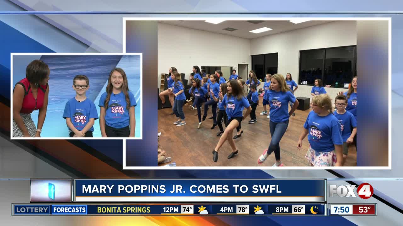 Cast of Mary Poppins Jr stops by Fox 4 Morning News