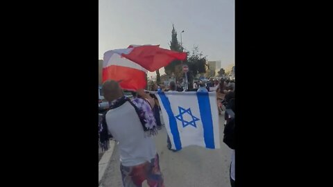 ISRAEL PEACEFUL PROTEST *THOUSANDS GATHER**