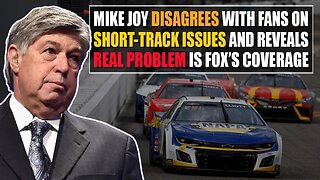 Mike Joy Disagrees With Fans on Short-Track Issues and Reveals the Real Problem Is Fox's Coverage