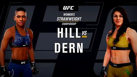 EA Sports UFC 3 Gameplay Mackenzie Dern vs Angela Hill