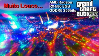 Muito Louco; Ioga; Abduzido... GTA 5 - AMD Radeon RX 580 8GB GDDR5 256bits da AliExpress