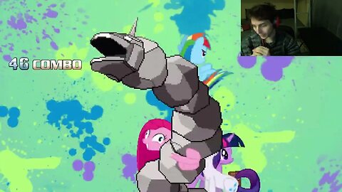 My Little Pony Characters (Twilight Sparkle And Rainbow Dash) VS Onix The Pokemon In An Epic Battle