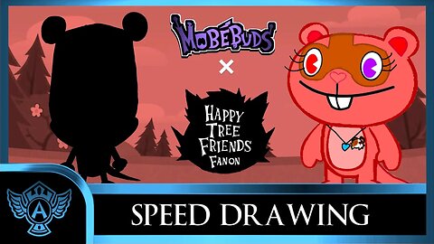 Speed Drawing: Happy Tree Friends Fanon - Fei Fei | Mobebuds Style