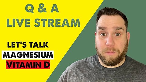 Live Stream | Magnesium and Insulin Sensitivity | Vitamin D Insulin Resistance