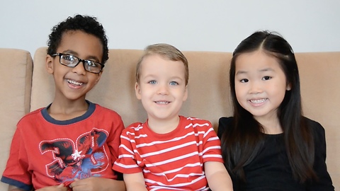 Kids deliver heartwarming message about new brother adoption