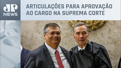 Flávio Dino se encontra com Luís Roberto Barroso para debater indicação ao STF