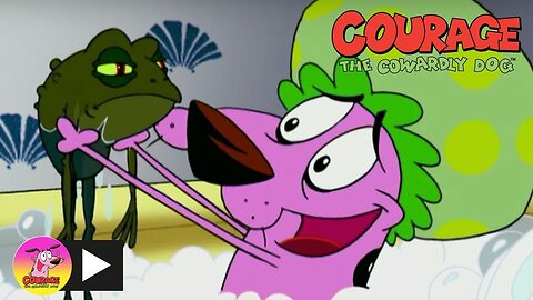 Courage the Cowardly Dog: Too Many Frogs | Cartoons