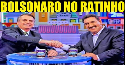 RATINHO ENTREVISTA BOLSONARO NO SBT