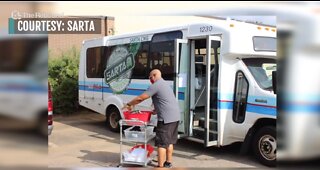 SARTA switches route to deliver meals to seniors