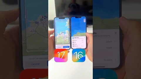 iOS 17 vs iOS 16 with same update . There’s only 5, plenty more to to