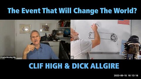 World Changing event? (Remote viewers - FutureForeCastingGroup) - Clif High & Dick Allgire