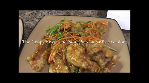 The Crispy Sweet and Sour Pork(sugar free version) 锅包肉